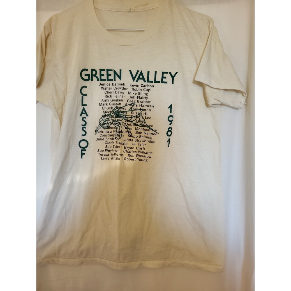 Vintage Class Of 1981 Green Valley, IL Size L